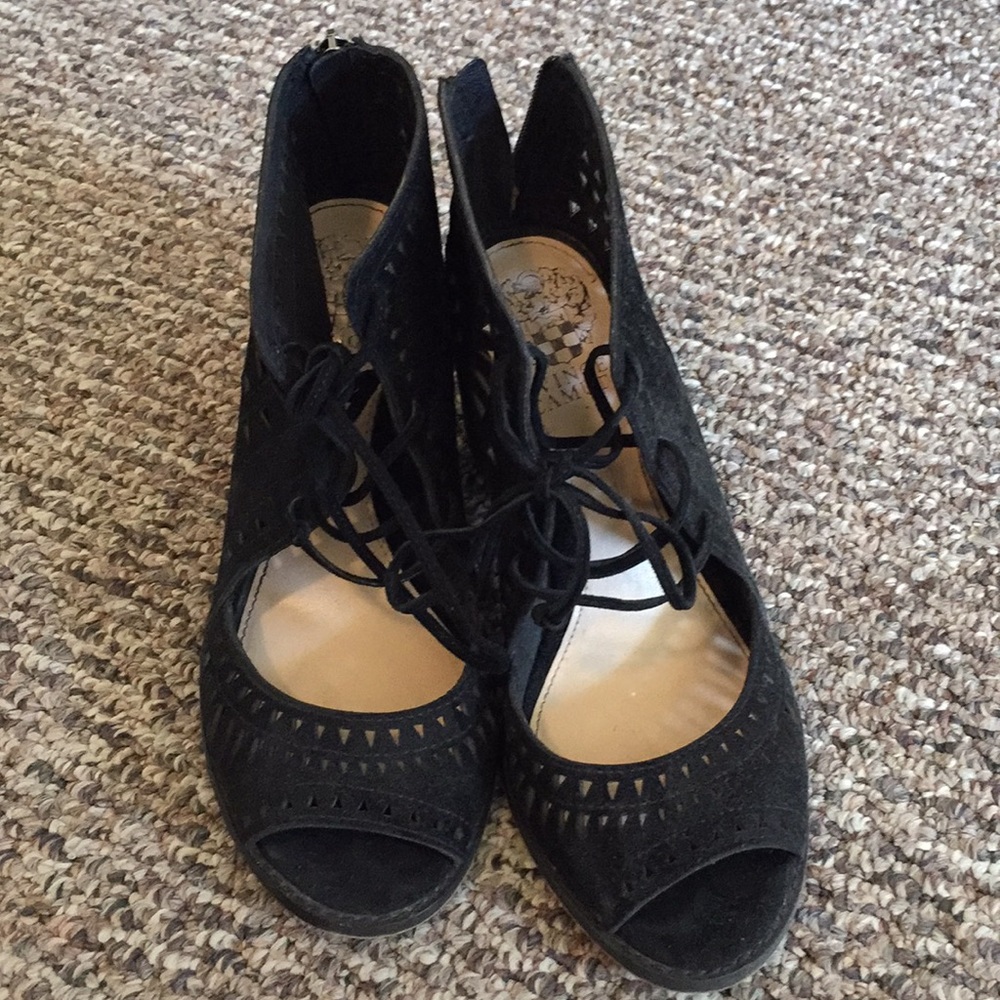 Black heels
